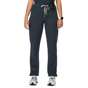 Figs Evans High Waisted Skinny Scrub Pants Dark Harbour